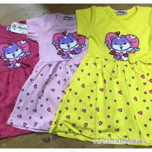 Dress short sleeve infant baby girl (1-4 YEARS) TURKISH FASHION TVA22054