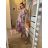 Summer short sleeve summer dress (S / M ONE SIZE) ITALIAN FASHION IMWY21019