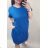 Women's short sleeve dress (uni L / XL) ITALIAN FASHION IM320003