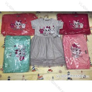 Dress short sleeve blinking baby girl (2-8 years) TURKISH PRODUCTION TVB21GIRL02