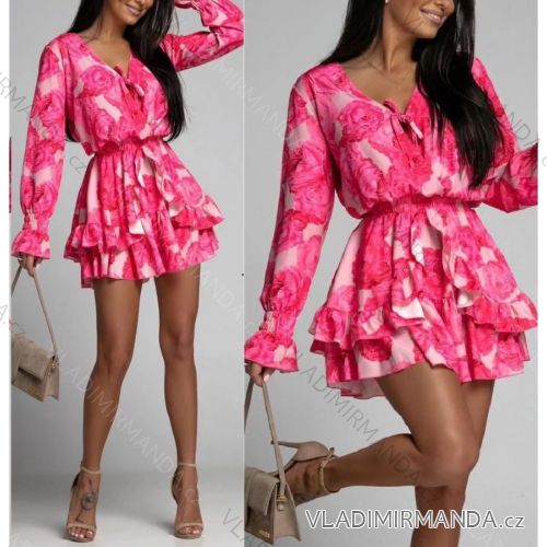 Dress with 3/4-sleeve ladies pocket (uni sl) ITALIAN Fashion IMWD20527