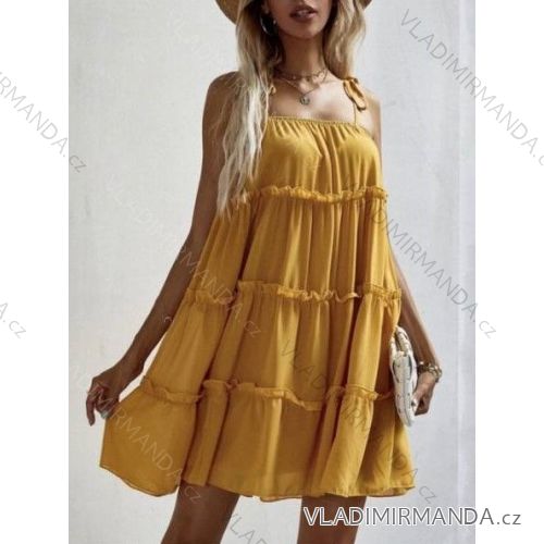 Dress with 3/4-sleeve ladies pocket (uni sl) ITALIAN Fashion IMWD20527