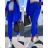 Set of long sweatpants and long sleeve sweatshirt for women (UNI S / L) TURKISH FASHION IMK20148 black M / L
