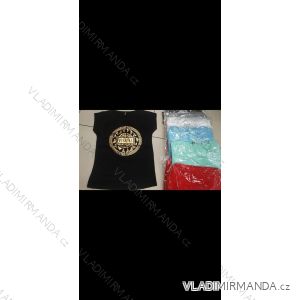 Tričko krátky rukáv dámske nadrozmer (2XL-4XL) TURECKÁ MÓDA TMWG22GYA0175