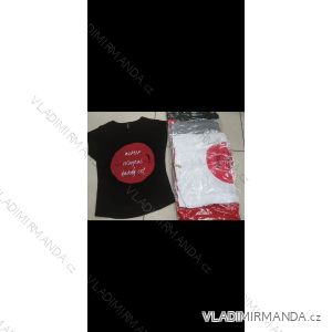 Tričko krátky rukáv dámske nadrozmer (2XL-4XL) TURECKÁ MÓDA TMWG22GYA0175