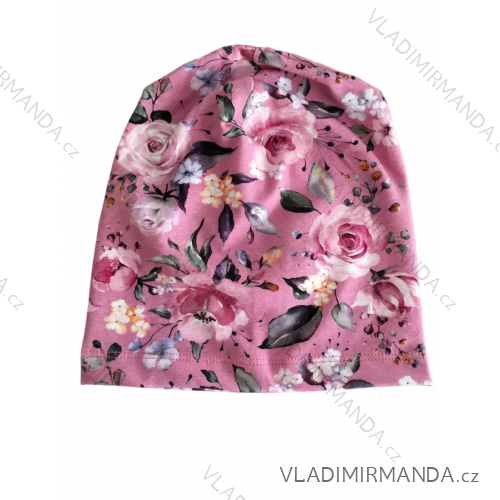 Women's thin spring hat for girls (ONE SIZE) POLISH MANUFACTURING  PV32242821B