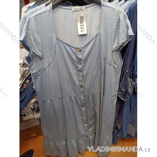 Šaty klasik dlouhý rukáv dámske (M/L ONE SIZE) TALIANSKÁ MÓDA IMB21300