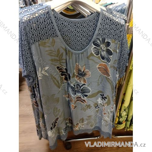 Tunic / Warm Long Sleeve Dress Women (XL / 2XL ONE SIZE) ITALIAN FASHION IMN22001