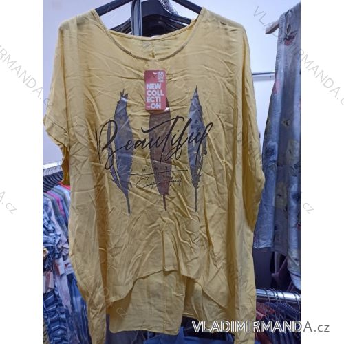 Tunic / Warm Long Sleeve Dress Women (XL / 2XL ONE SIZE) ITALIAN FASHION IMN22001