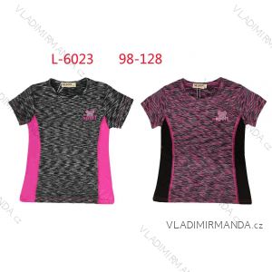 T-shirt functional sports short sleeve children's girls (98-128) SEZON SEZ22L6023