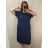Long Maxi Summer Casual Short Sleeve Women's Viscose Dress (L/XL/2XL/3XL ONE SIZE) ITALIAN FASHION IMD22382/DR - Fuchsia Pink - 2XL/3XL