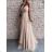 Long summer dress for women (S / M ONE SIZE) ITALIAN FASHION IMWE222052