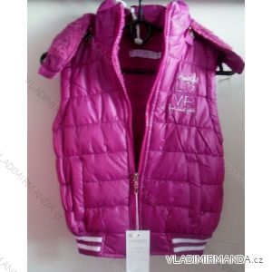 Vest jacket insulated fur baby and teen girl (4-12 years) TAURUS DL-340
