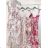 Women's long chiffon summer dress on straps (S / M ONE SIZE) ITALIAN FASHION IMWG221628