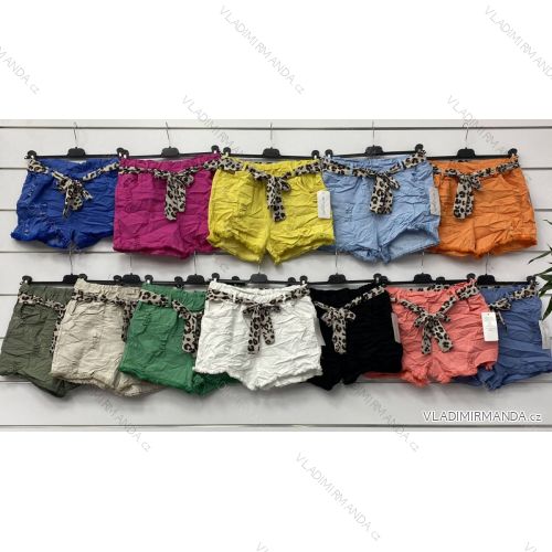 Kraťasy šortky strečové dámské (S/M/L ONE SIZE) ITALSKÁ MÓDA IMWA222074