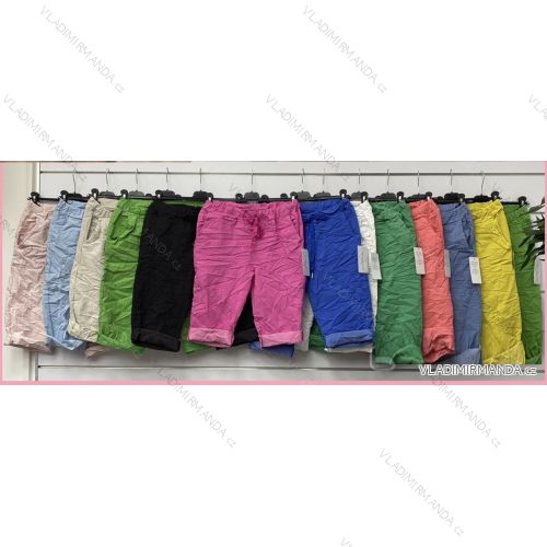 Kraťasy šortky strečové dámské (S/M/L ONE SIZE) ITALSKÁ MÓDA IMWA222074