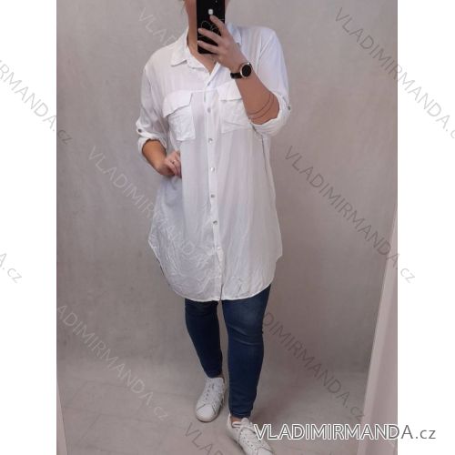 Women shirt summer dress strip (uni s-l) ITALIAN MODE IM420491