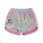 Kraťas shorts with sequins baby teen girl (98-128) KUGO K627