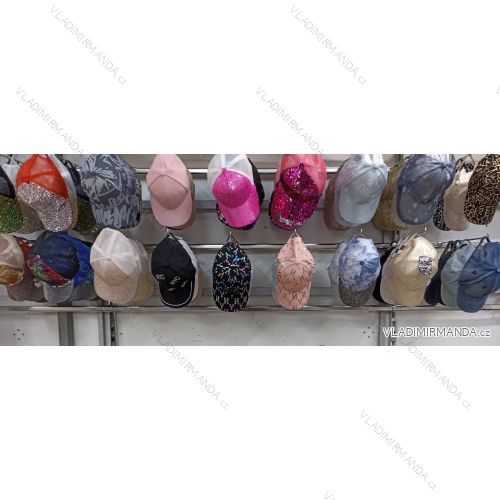 Cap with stones women (uni) POLAND PRODUCTION PV420025