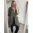 Coat Women's Long Jacket (S / M / L ONE SIZE) ITALIAN FASHION IMC21697
