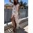 Dress with 3/4-sleeve ladies pocket (uni sl) ITALIAN Fashion IM3181746