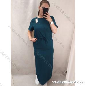 Women's Long Sleeved Short Sleeve Dress Plus Size (M / L / XL / 2XL ONE SIZE) ITALIAN FASHION IMD22489
