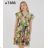 Elegant short-sleeved women's dress (uni s-m) ITALIAN FASHION IMM225969
