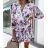 Summer short sleeve summer dress (S / M ONE SIZE) ITALIAN FASHION IMWY21019