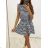 Summer short sleeve summer dress (S / M ONE SIZE) ITALIAN FASHION IMWY21019