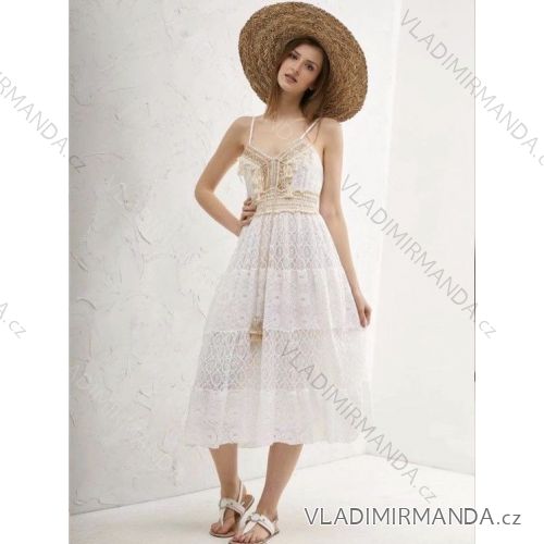 Dress with 3/4-sleeve ladies pocket (uni sl) ITALIAN Fashion IMWD20527