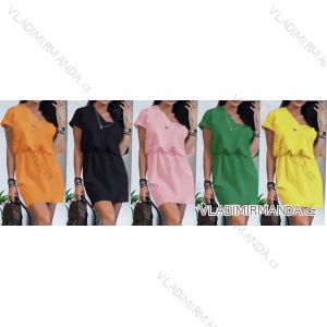 Summer short sleeve summer dress (S / M ONE SIZE) ITALIAN FASHION IMWY21019