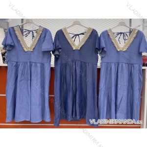 Dress with 3/4-sleeve ladies pocket (uni sl) ITALIAN Fashion IMWD20527