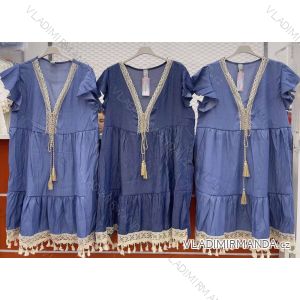 Dress with 3/4-sleeve ladies pocket (uni sl) ITALIAN Fashion IMWD20527