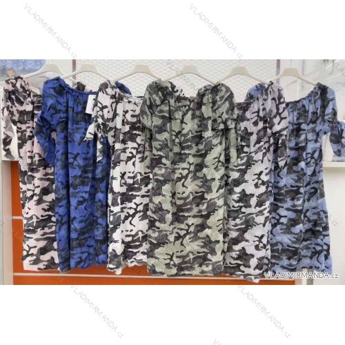 Dress with 3/4-sleeve ladies pocket (uni sl) ITALIAN Fashion IMWD20527