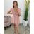 Summer short sleeve summer dress (S / M ONE SIZE) ITALIAN FASHION IMWY21019