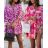 Summer short sleeve summer dress (S / M ONE SIZE) ITALIAN FASHION IMWY21019
