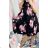 Women's Pleated Sleeveless Chiffon Summer Dress (S / M / L ONE SIZE) ITALIAN FASHION IMWY222168