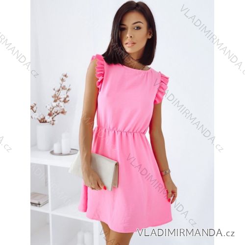Women's Strapless Summer Dress (S / M ONE SIZE) ITALIAN FASHION IMWK222190