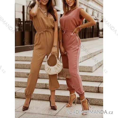 Elegant Sleeveless Overall Long Women's (UNI S / M) ITALIAN FASHION IMM20569