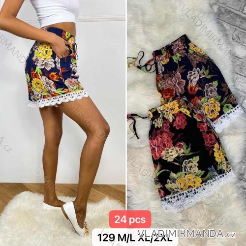 Kraťasy šortky letní dámské (M/L-L/XL) TMWL22156
