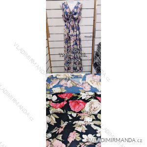 Šaty dlouhé letní bez rukávu dámské (M/L-XL/2XL) HKW22T312