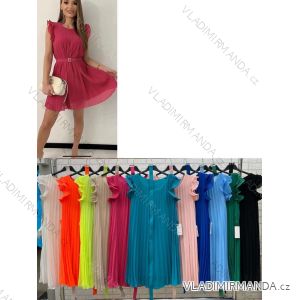 Women's Sleeveless Summer Dress (S / M ONE SIZE) ITALIAN FASHION IMWOP22OP0324
