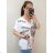 Women's lace short sleeve tunic (uni m / l) ITALIAN FASHION IMBS20015