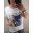Tunic t-shirt short sleeve women (uni s / l) ITALIAN FASHION IM520111