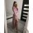 Elegant Long Sleeve Dress Women (S / M.ONE SIZE) ITALIAN FASHION IMM211302