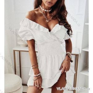 Women's Summer Short Sleeve Dress (S / M ONE SIZE) ITALIAN FASHION IMWB222456