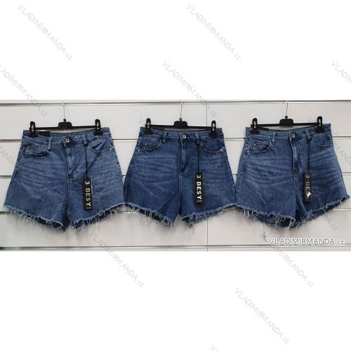 Kraťasy šortky riflové dámské (S-XL) ITALSKÁ MÓDA IMWA222548