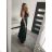 Women's long satin dress with variable binding summer (S / M / L ONE SIZE) ITALIAN FASHION IMM2250677