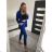 Set of long sweatpants and long sleeve sweatshirt for women (UNI S / L) TURKISH FASHION IMK20148 black M / L