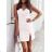 Women's mini summer dress with straps (S/M/L ONE SIZE) ITALIAN FASHION IMD22376/DR yellow